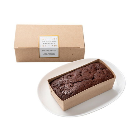 深川カントリーファーム ベイクドケーキ 濃厚チョコチップ 240g×1本 計240g 常温