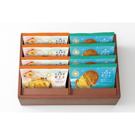 旅するポテト 8袋 ポテト ポテトスナック 16g×4袋 計64g 常温