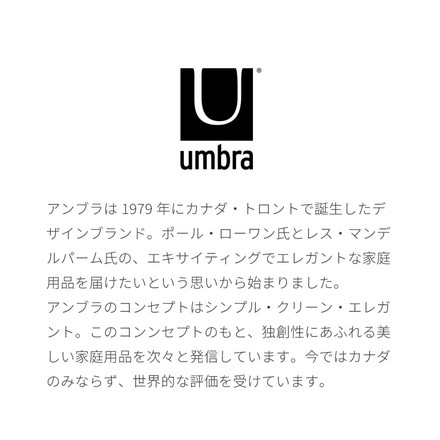 umbra アンブラ フック 5連 ピケットフック フック ウォールハンガー ハンガーフック マルチフック ハンガー 収納 壁面収納 壁付け ホワイト ブラック ナチュラル 北欧 幅38cm 奥行4cm 高さ17cm ブラック