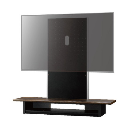 壁よせ テレビ台 幅120cm ダークブラウン 茶色 テレビボード AVボード テレビラック ヴィンテージ