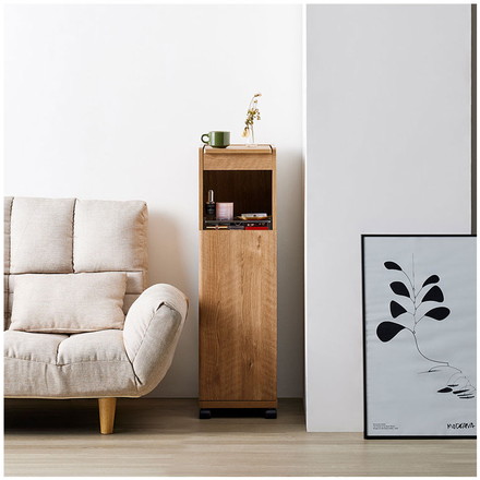 幅30cm コンパクト ドレッサー コスメボックス 鏡付き ミラー 収納 シンプル ナチュラル コンパクト