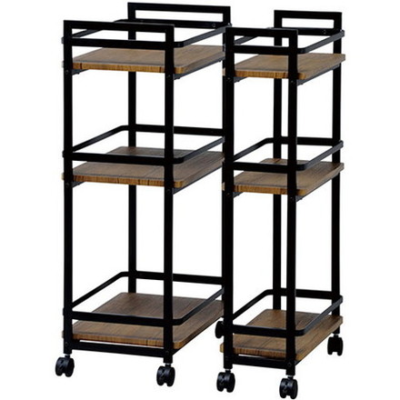 弘益 ワゴン ブラウン VWG-200-BR