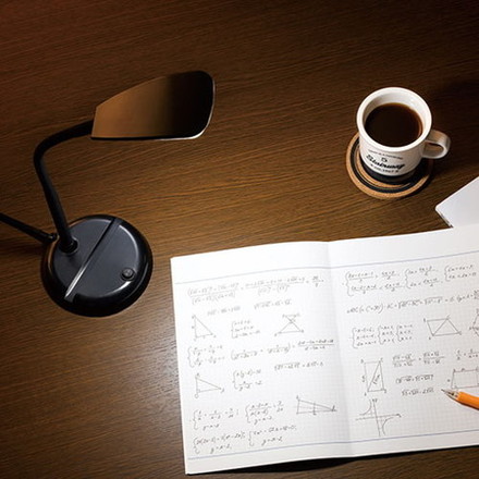 YAZAWA A形スタンドライト ブラック SDLA05D01BK