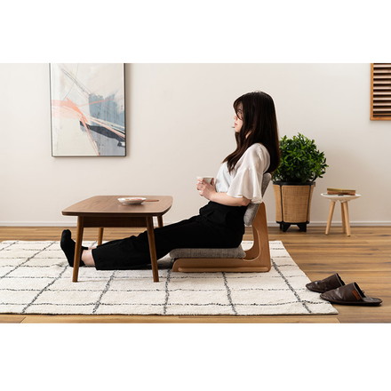 フロアチェア フロアチェア 座椅子 チェア チェアー イス 椅子 シンプル 低め ロースタイル 天然木 木製