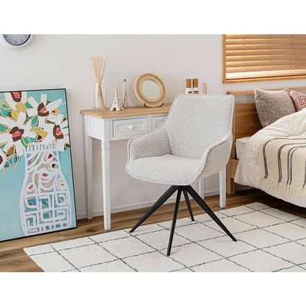 回転アームチェア PC-182 東谷 チェア 回転 ダイニングチェア パーソナルチェア デスクチェア イス 椅子