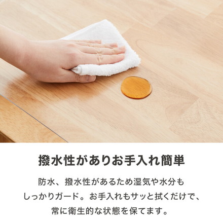 テーブルマット 透明 おしゃれ 円形 60cm 80cm テーブルクロス クリア PVC 厚さ1.5mm 撥水 抗菌 耐熱 傷防止 汚れ防止 テーブルカバー 透明マット ダイニングマット クリアシート フリーカット デスクマット 直径60cm