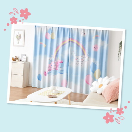 シナモン絵羽レースカーテン 2枚組 100×148cm UVカット 洗える 洗濯 プライバシー 目隠し フック付き