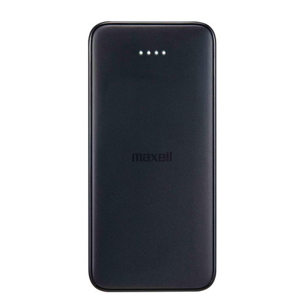 maxell マクセル PD対応半固体モバイルバッテリー 20W 10000mAh 大容量 長寿命 半固体電池 モバイル充電器 USB タイプC PSE適合 安全 発火防止 機内持ち込み可 MPC-CSSB10000PD ブラック ホワイト ブラック
