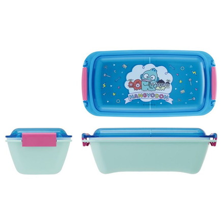 sanrio サンリオ ハンギョドン フレンズ パッキンがはずしやすく洗いやすいお弁当箱 ランチボックス 530ml PTLB6B キャラクター スケーター skater