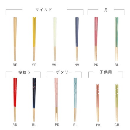 ほんとうにすべらないお箸 23cm 21cm 18cm くすみカラー 日本製 藤栄 FUJIEI 月BL