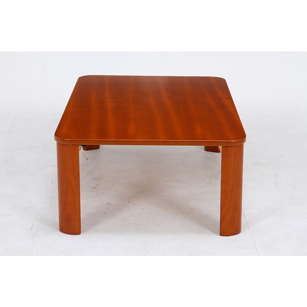 折脚ローテーブル W1050×D750×H320mm MDF(突板ラバーウッド)