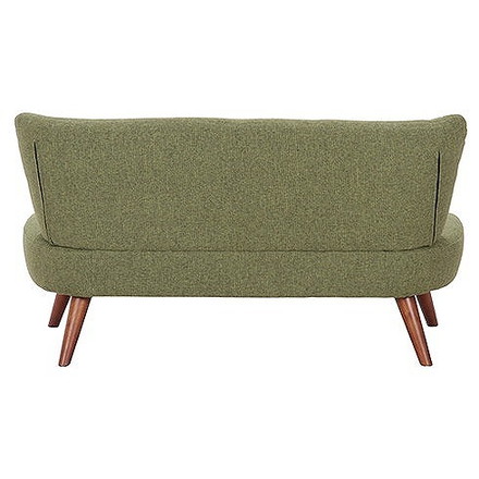 ソファ2p グリーン W1230×D670×H680mm 360mm ポリエステル