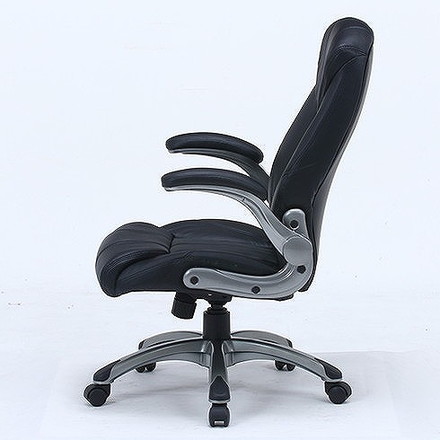 エグゼクティブチェアー W700×D715×H1010~1090mm 465~540mm 合成皮革 ナイロン樹脂 鉄