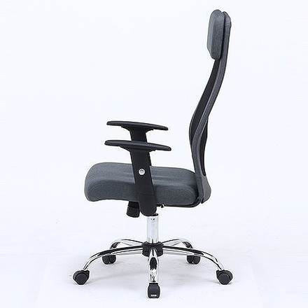 ファブリッシュチェア Mix W615×D645×H1110~1190mm 430~510mm 合成皮革 鋼