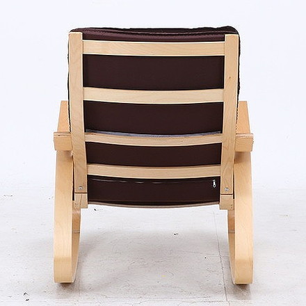 リラックスチェアー スリム ロッキングタイプ W670×D960×H900mm 480mm 綿35 ポリエステル65