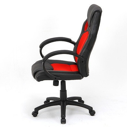 レーシングチェアー W630×D710×H1060~1160mm 430~530mm 合成皮革