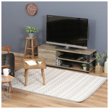 TVボード 幅119cm 40型対応 木目調 北欧 引き出し 収納 オープン収納 アンティーク調 ロータイプ