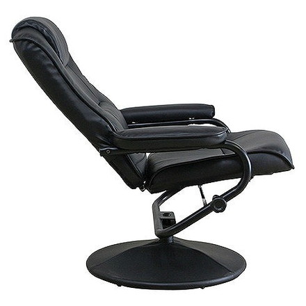 パーソナルチェアー ブラック W780×D730~1020×H920~1020mm 440~460mm PVC