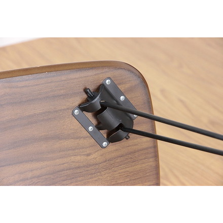 折れ脚ローテーブル W600×D400×H310mm MDF(PVC) スチール