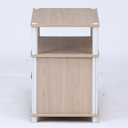 TVラック 60S W600×D395×H579mm プリント紙化粧パーティクルボード プラスチック テレビ台