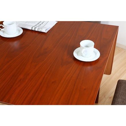 エクステンションダイニングテーブル W800~1200×D750×H710mm 天然木化粧繊維板