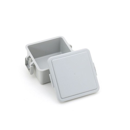保冷剤一体型 ランチ GEL-COOL square S オイスターグレー 220ml ジェルクール ランチボックス お弁当箱 弁当箱 ランチ おしゃれ 三好製作所 0101-0259-63