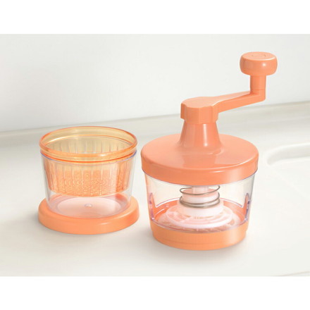 和平フレイズ カラフルスマイル 回転大根おろし器(水切りカゴ付) ME-7259