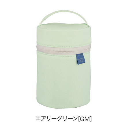 象印 スープジャーポーチ SW-PC01 丸洗いOK 撥水 持ち手 カトラリーポケット ZOJIRUSHI クラウドグレー[HM]