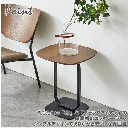 サイドテーブル 幅40cm ソファテーブル スチール脚 ラウンドテーブル 丸テーブル カフェテーブル テーブル 机 リビングテーブル 北欧 モダン