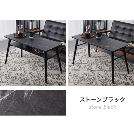 折りたたみ ソファテーブル 高さ60cm 110×50cm 棚なし 棚付き ローテーブル 北欧 シンプル ナチュラル センターテーブル ストーンブラック 棚なし