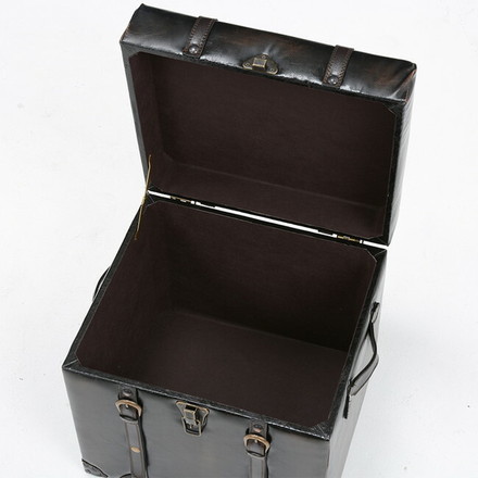 萩原 MC-6000DBR 収納スツール