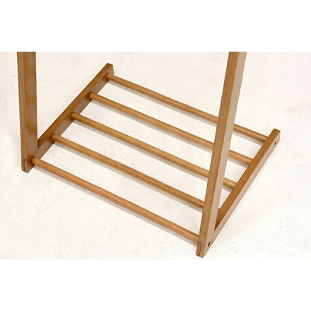 萩原 ハンガーラック VR-7216LBR 幅50cm シンプル