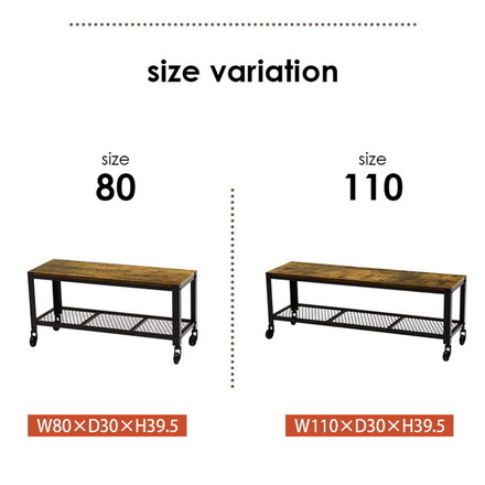 ヴィンテージ調 テレビ台 ローボード テレビボード 幅80 ロータイプ TV台 TVボード リビングボード 棚 収納
