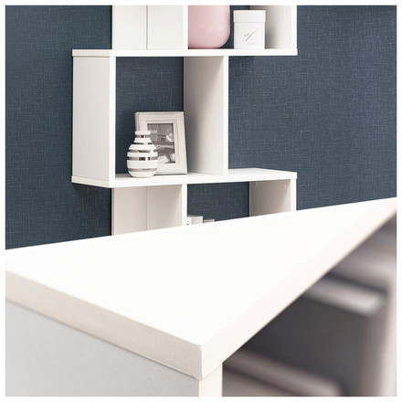 S字 ディスプレイラック 4段 幅62cm オープンラック S字ラック 本棚 シェルフ 収納 棚 間仕切り A4対応 ナチュラル