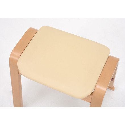 スタッキングスツール 2脚セット ダークブラウン ナチュラル スタッキング チェアー 椅子 チェア 木製 ダークブラウン