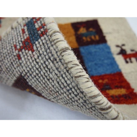 ギャッベ マット・ラグ GABBEH D3 約200×200cm MI×