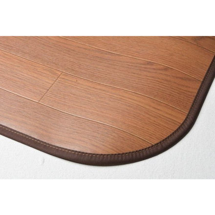 木目調消臭フリーマット ニオクリン 約60×240cm BR