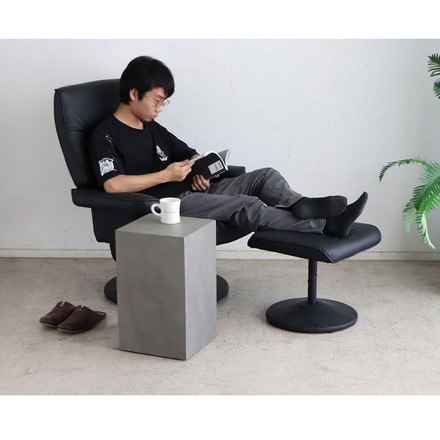 トールテーブル レイジー UP ST 東馬 キューブ家具 グレー サイドテーブル トールタイプ