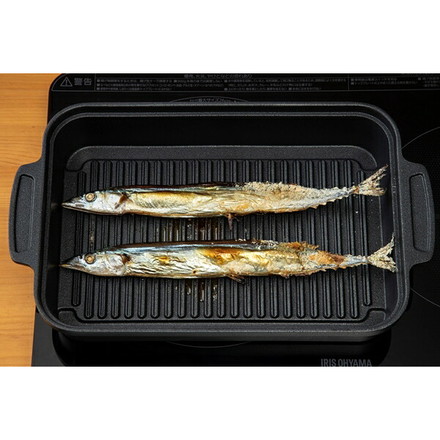 アイリスオーヤマ スキレットコートグリルパン SKL-G IRIS OYAMA キッチン 調理用品 キッチンツール