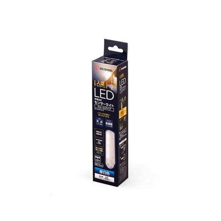 乾電池式LEDセンサーライト ウォールタイプ 昼白色 BSL40WN-WV2 アイリスオーヤマ