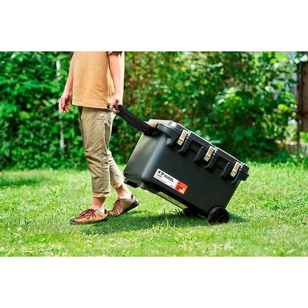 HUGEL 真空断熱クーラーボックス 60L VITC-60 チャコールグレーアイリスオーヤマ