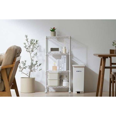 カラーメタルラックフィット CMF-45100C マットホワイトアイリスオーヤマ