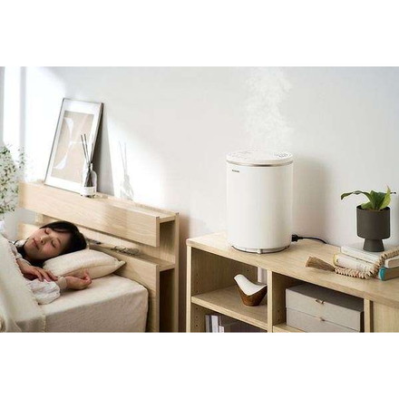 スチーム式加湿器 600ml AHM-MHU60A-W ホワイトアイリスオーヤマ
