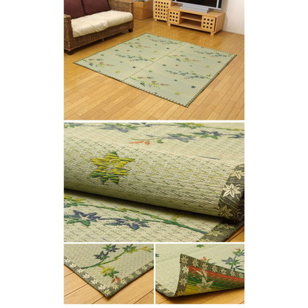 い草花ござカーペット 『嵐山』 本間8畳(約382x382cm)
