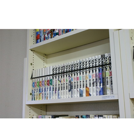 天井突っ張り本棚 上部BOX用ブックガード