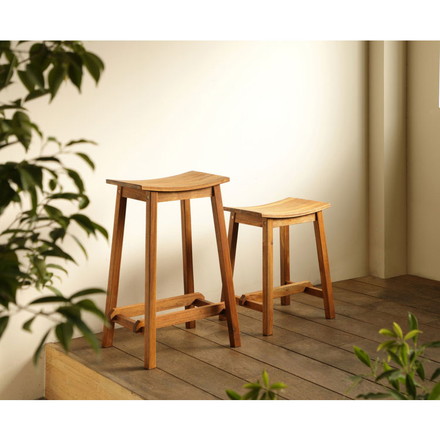 Jardin Stool S ジャルダン スツール ベンチ MHO-450ST 天然木 マホガニー マホガニースツール ヴィンテージ
