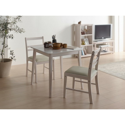 MIGNON チェア アンティーク ダイニングチェア 学習チェア 木製 合成皮革 イス いす 椅子 クッション 在宅 ワーク