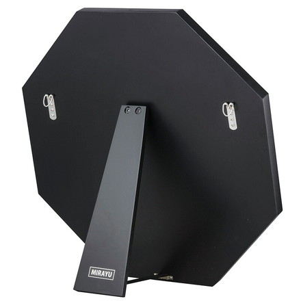 鏡 壁掛け 卓上 ２way ミラー クロシオ 八角ミラー ダイヤ ミラー