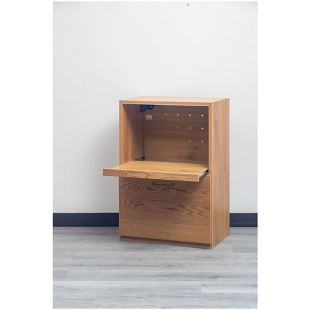 ワイズ 幅60cm レンジ台 日本製 スライド棚 天然木 シンプル キャビネット カウンター 北欧 シンプル 新生活