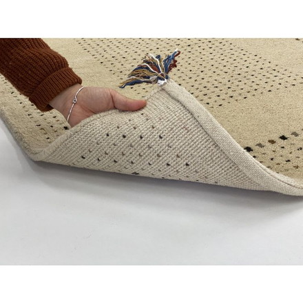 ラグ 190×240cm ウール コットン 天然素材